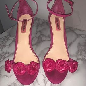 Betsey Johnson, Bromme Flower Embellished Sandal